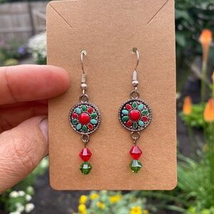 Fashion earring bohemian colorful